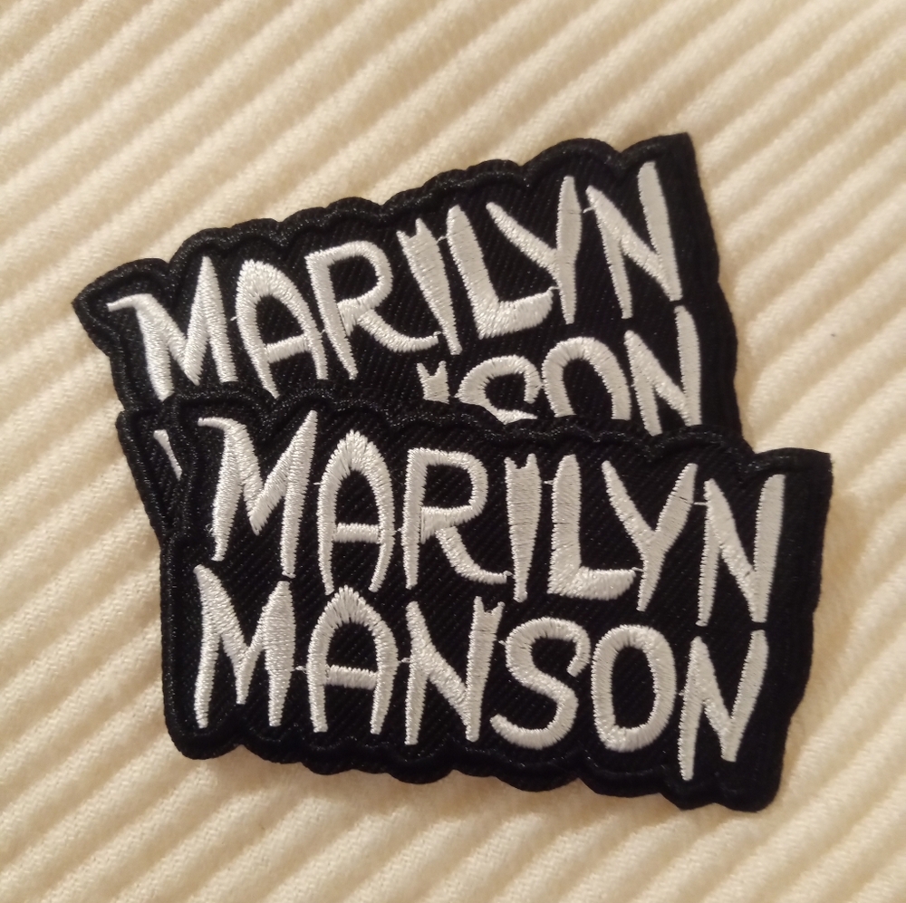 BAND PATCH- Marilyn Manson - Picture 2 of 6